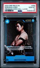 One Piece Roronoa Zoro Premium Coll. P-056 PSA 10 Gem Mint