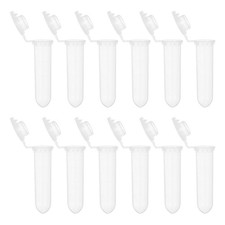 2.0ML Plastic Centrifuge Tubes, 250 Pcs Microcentrifuge Tubes with Snap Cap a...