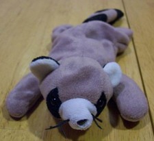 TY Beanie Babies RINGO THE RACCOON 9" Plush Stuffed Animal