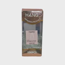 Hang Gel x Tips Premium 100 pc Refill Box Round Short