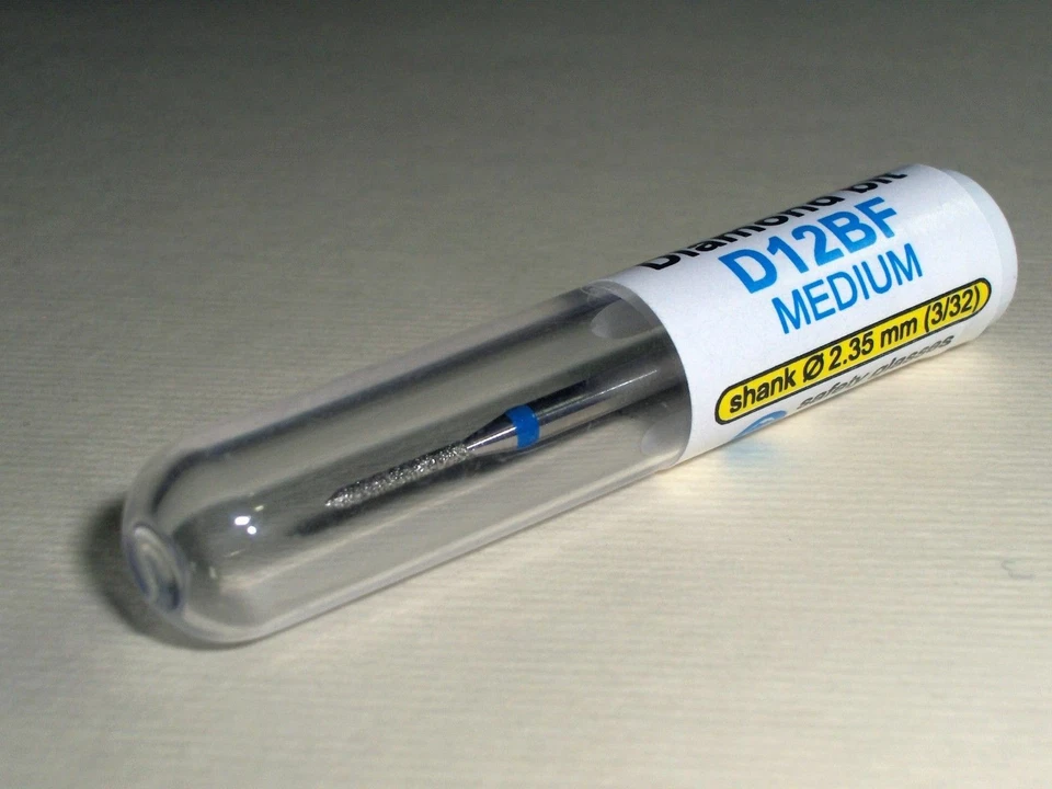 Brocas de diamante D12BF MULTIBOR 2,35 mm (3/32") calidad profesional mediana Foto 2 de 3