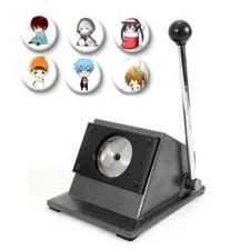 Card Maker Round Punch Die Cutter Graphic 1Pc New Manual 58mm Badge Maker