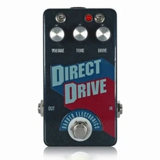 Barber Direct Drive V4 Blue effector overdrive through hole components