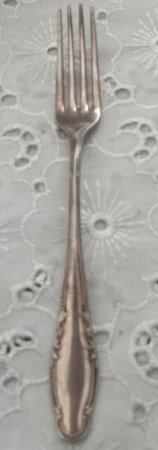 1 x Eickhorn 90er Silberauflage Gabel 18 cm
