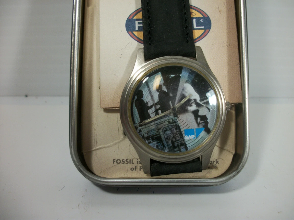 New Fossil promo watch for SAP Corporation a software co. from