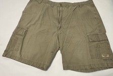 Wrangler Cargo Shorts mens size 46 Cotton Khaki Sho1244Rr 