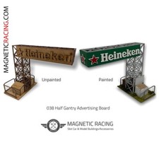 Scalextric Slot Car Buildings, 1:32 Scale Heineken Half Gantry