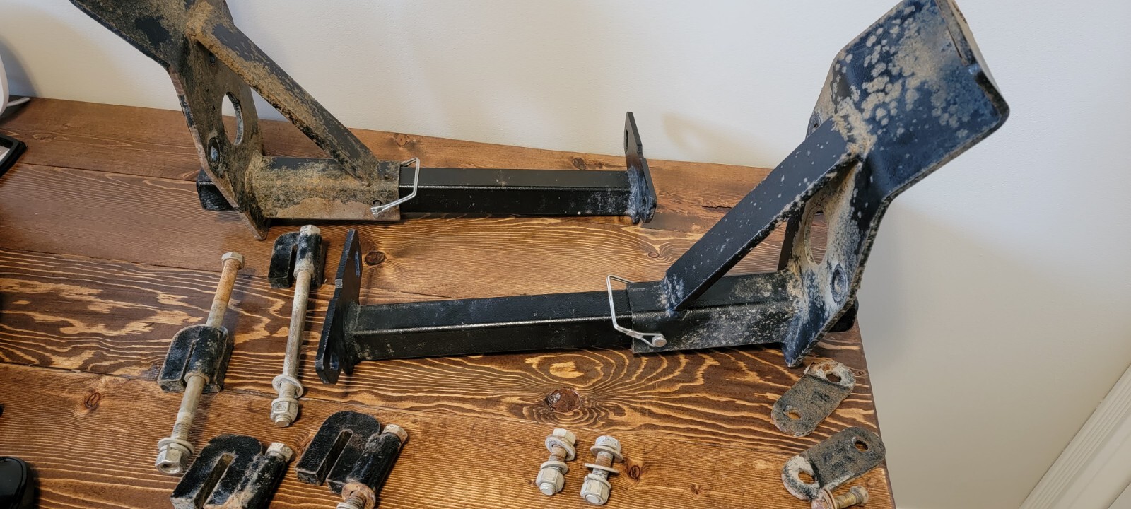 Torklift Front set of Steel Frame mounted Camper Tie Downs Ram 3500