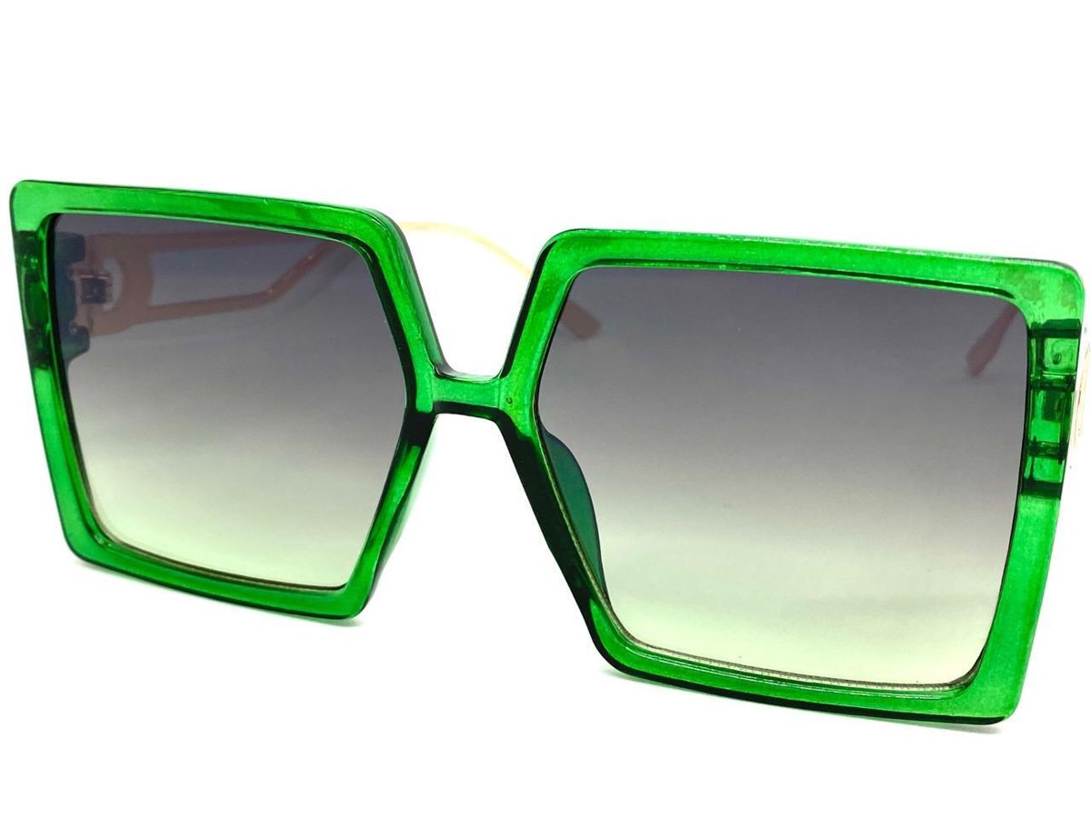 Oversized Exaggerated Vintage Retro Style SUNGLASSES Big Square