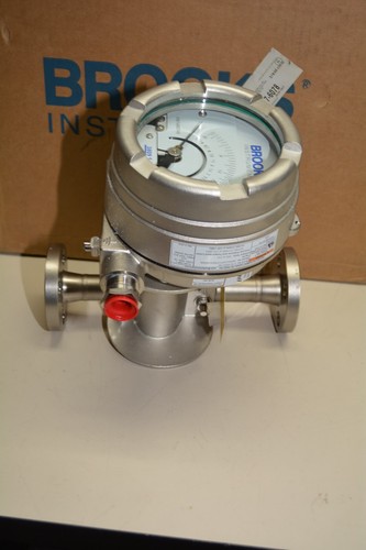 Brooks 3809G Series Metal Tube Variable Area Flowmeter 0.32-2.4 SCFM Nitrogen #2 - Picture 5 of 8