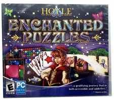 Hoyle Enchanted Puzzles 200+ Levels 9 Different Games PC Software Sealed New