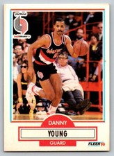 1990-91 Fleer - Danny Young #161