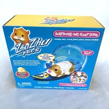 Zhu Zhu Pets Hamster SURFBOARD & SLEEP DOME 86642 Cepia 2008 NEW UNOPENED BOX