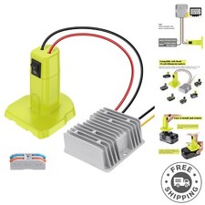 18V to 12V Step Down Voltage Converter with Smart Protection for Ryobi Batteries