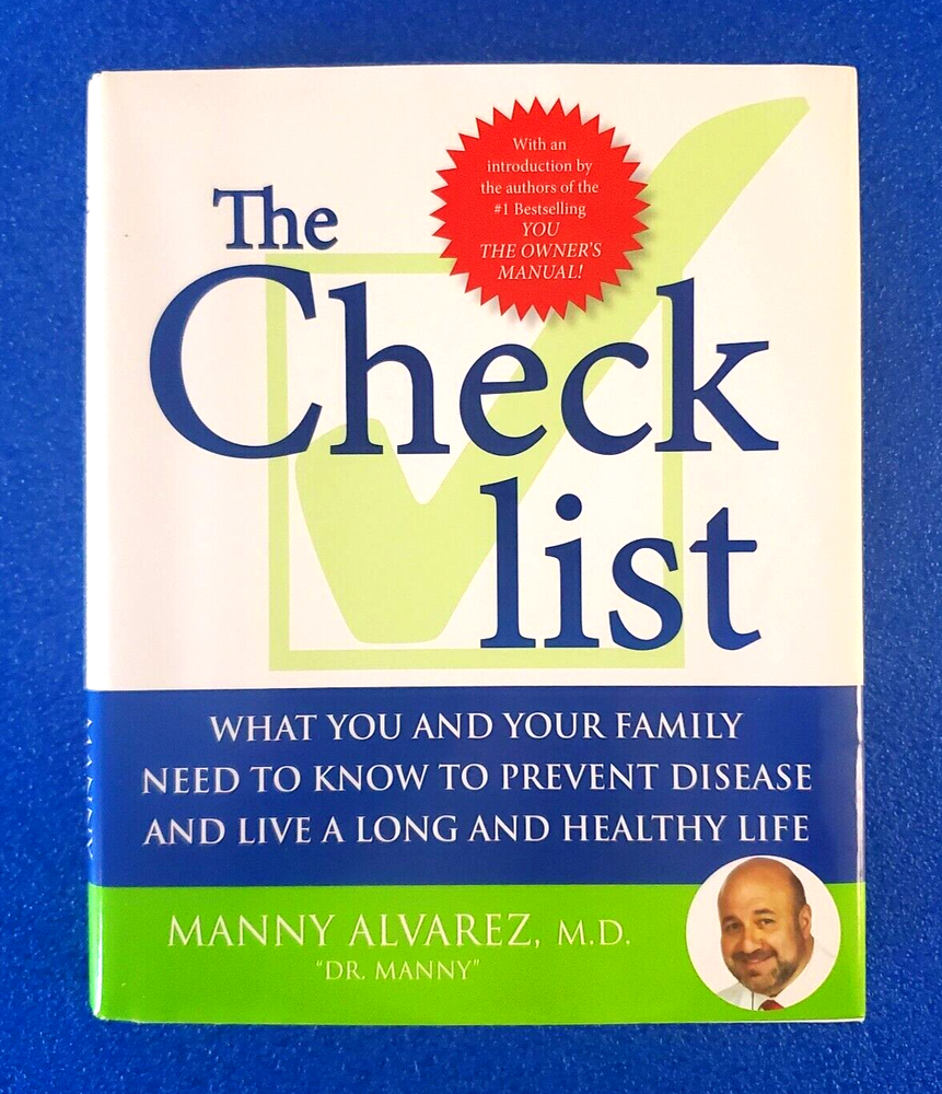 THE CHECK LIST WHAT YOU AND YOUR FAMILY NEED TO KNOW HARDCOVER FREE SHIPPING