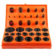419 PCS Universal O Ring Assortment Set Metric Oil Proof Kit 32 Size O-Ring Case