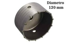 Fresa a tazza 120mm per muro corona carotatrice fresa da trapano foro 20mm