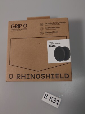 Rhinoshield Halterung GRIPMAX Schwarz Magnetischer Haltegriff