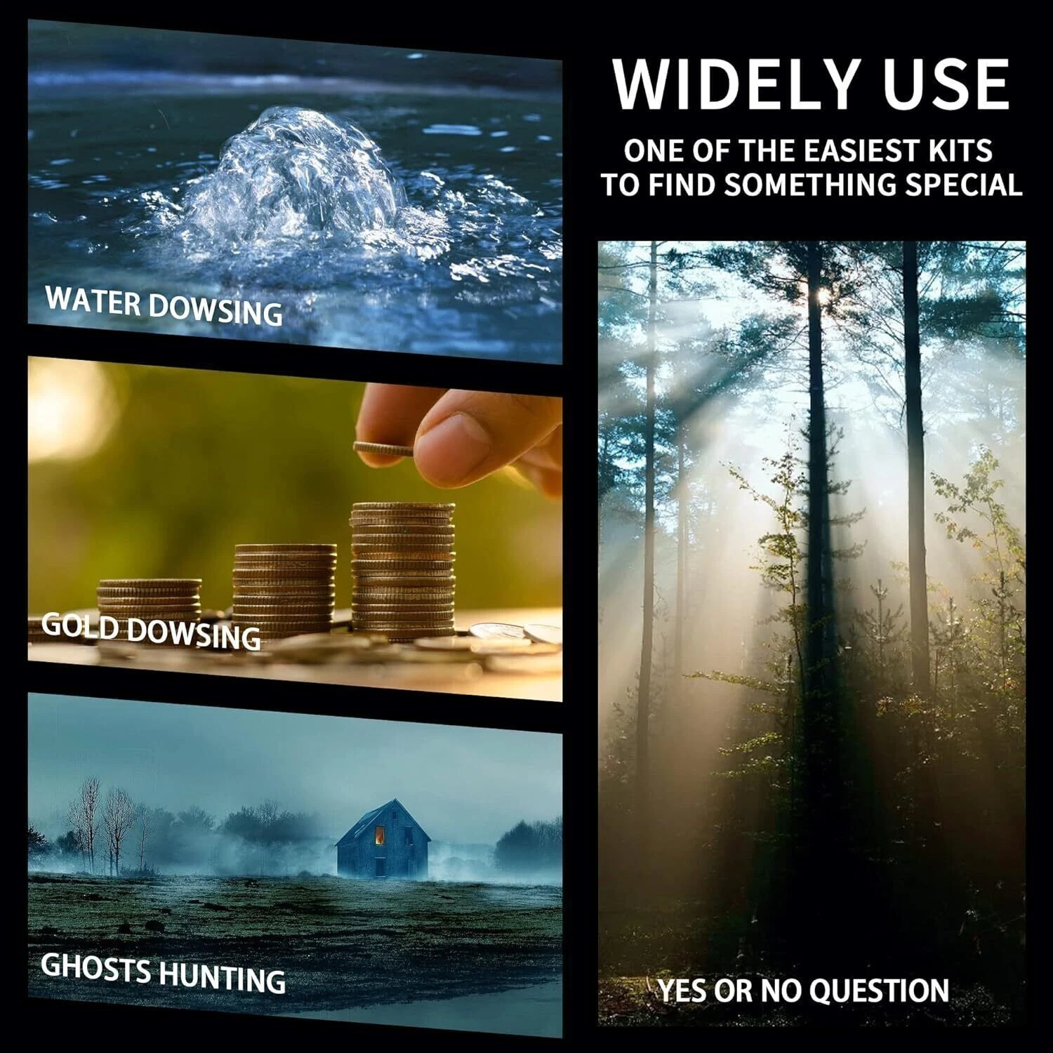 2x 99.9% Copper Dowsing rods Pure Copper Divining Rods Ghost Hunting HOT