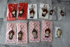 SET x11 Gackt Official Ruber Strap Keychain DIABOLOS Drug Party Best of The Best