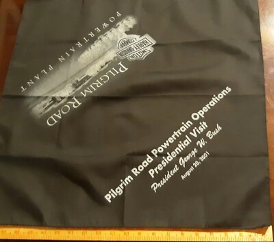 Harley Davidson Pilgrim Rd Powertrain Plant Bandana Blk