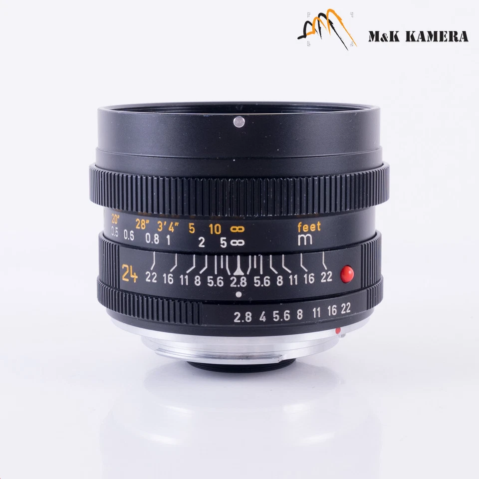 Lente Leitz Leica Elmarit-R 24mm/F2.8 ano 1984 Alemanha #065 - Imagem 2 de 4