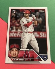 2023 Topps Series 2 Base Livan Soto RC #371 Los Angeles Angels