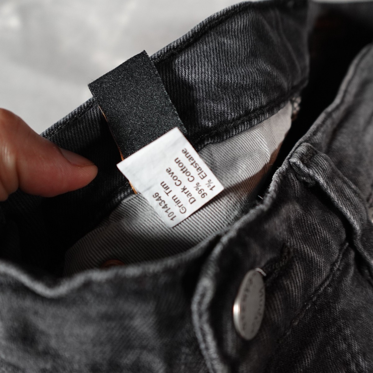 Nudie Jeans Grim Tim Dark Cove Mid Rise Jeans Womens (Fits