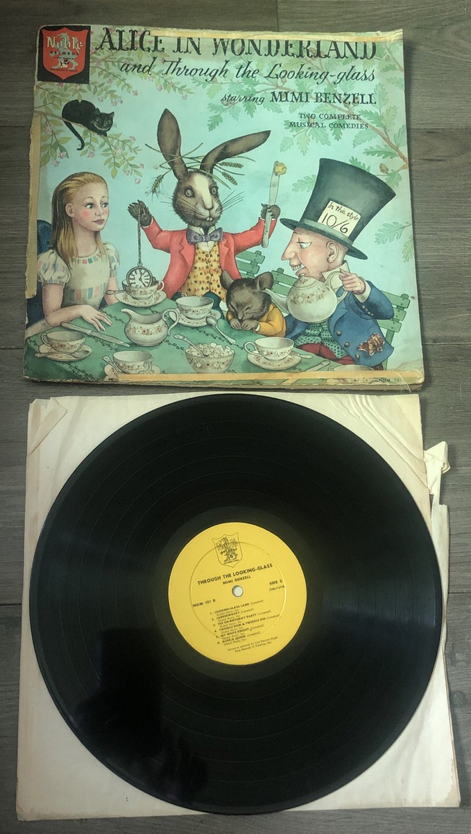 Alice In Wonderland, and Through the Looking-glass 33 LP starring