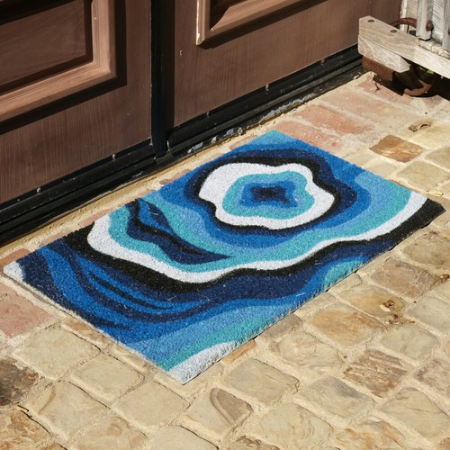 Rubber-Cal "Obscure Dimension" Modern Doormat - Picture 4 of 5