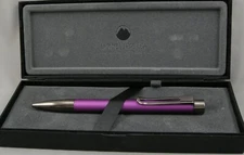 Monteverde Ritma Purple & Gunmetal Ballpoint Pen - New In Box