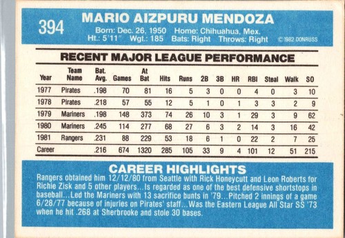 1982 Donruss Semi-Star & Commons #300-399 Well Centered, Sharp Corners !!! - Picture 158 of 166