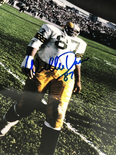 Willie Davis HOF 81 Auto Packers Signed 8x10 Photo SB I II Champs ~ BAS Beckett - Picture 3 of 6