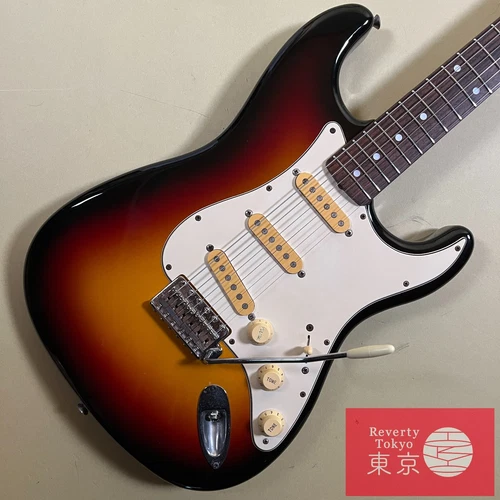 Squier Electric Guitar SST-33 L Serial 1991 Made in Japan Fujigen Silver Series
