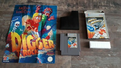 Marble Madness NES Nintendo Entertainment System MB Hasbo In OVP
