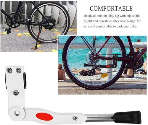 Fahrrad Bike Center Kickstand Easy Adjustable Alloy MTB Kick Stand for 24"-29" - Bild 13 von 17