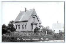 c1950's Methodist Parsonage Franklin Maine ME RPPC Photo Unposted Postcard