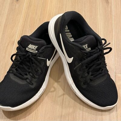 NIKE~LUNAR APPARENT~RUNNING SHOE~BLACK~8