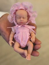 Mini bambola reborn in silicone per tutto il corpo 6 pollici realistica fatta a mano bambole bambina