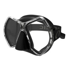 Oceanic Cyanea Mask, Black/Titanium, Dive Masks, 05.3407.29
