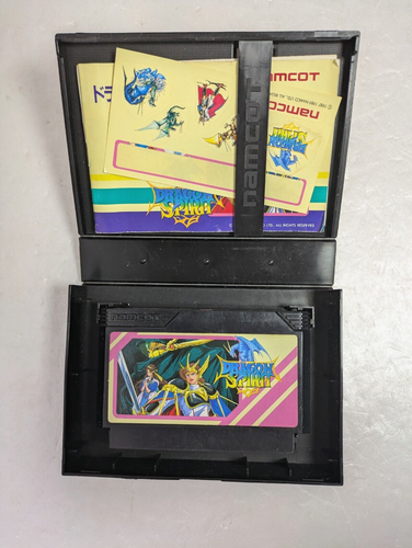 DRAGON SPIRIT Nintendo Famicom FC NES Japan Box Manual - Picture 6 of 11