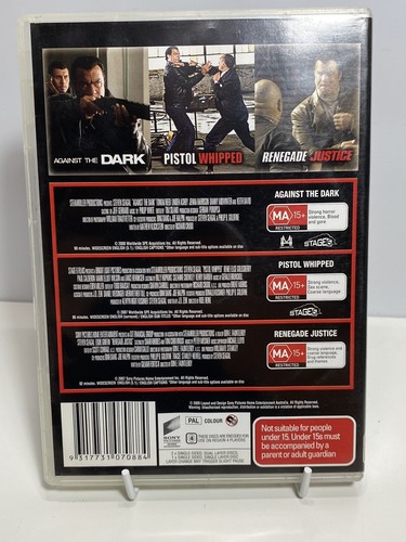 Against The Dark/Pistol Whipped/Renegade Justice-3 Disc Set DVD Steven Seagal - Picture 2 of 3