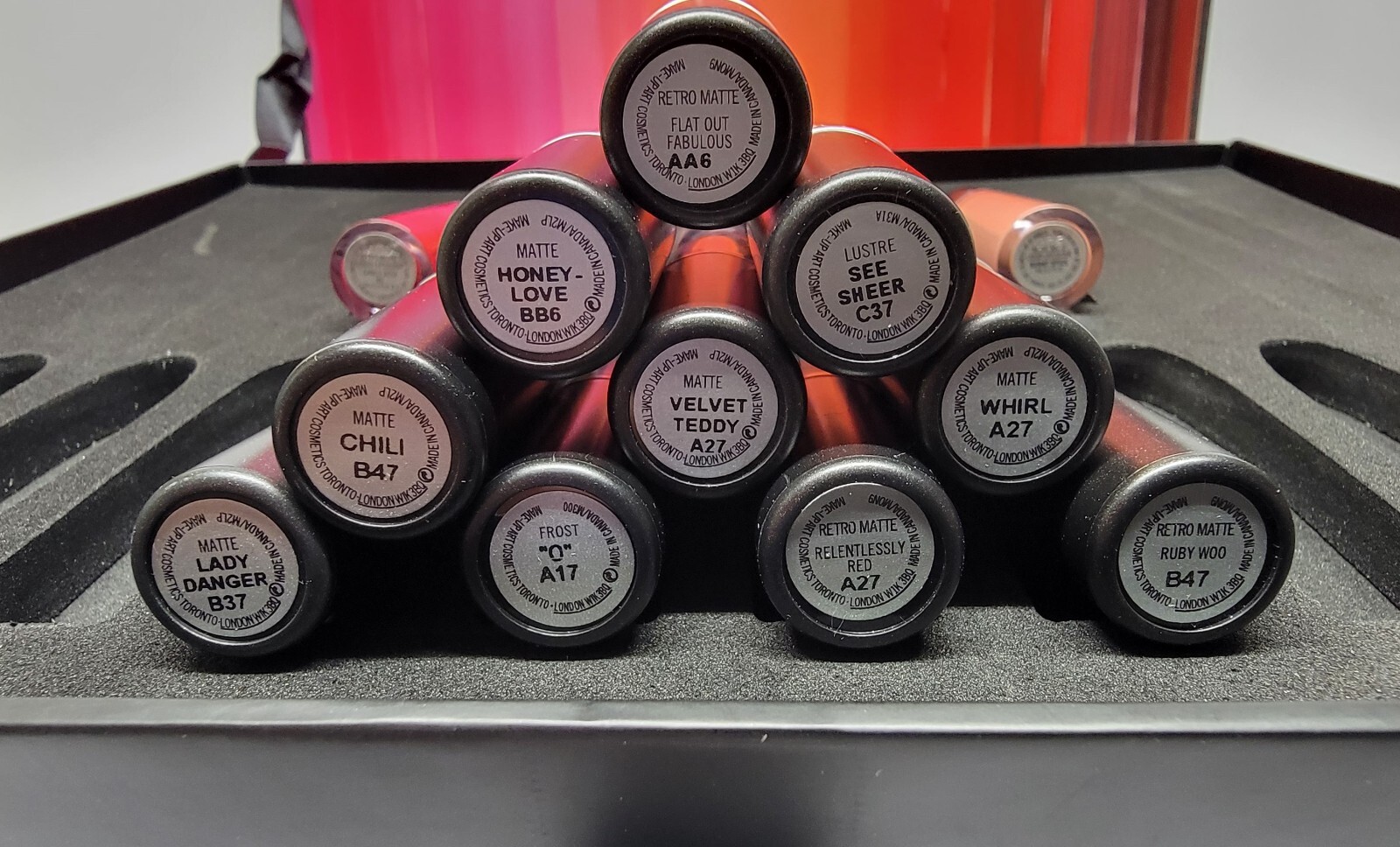 MAC LipsLipsLips Set Extremely Rare 30pcs NEW