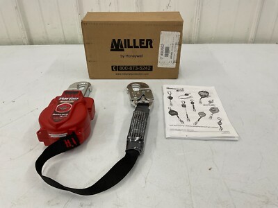 Honeywell Miller Mfl-14-Z7/9Ft Fall Limiter, 9 Ft., 400 Lb. Weight Capacity, Red