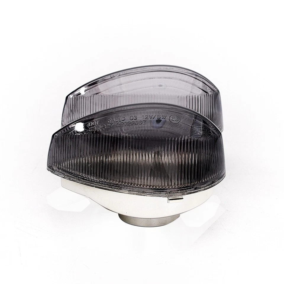 Turn Signal Cover Fit Yamaha 09-10 FZ6R 09-20 VMAX 1700 07-08 R1 06-10 R6 Smoked - Image 3 of 4