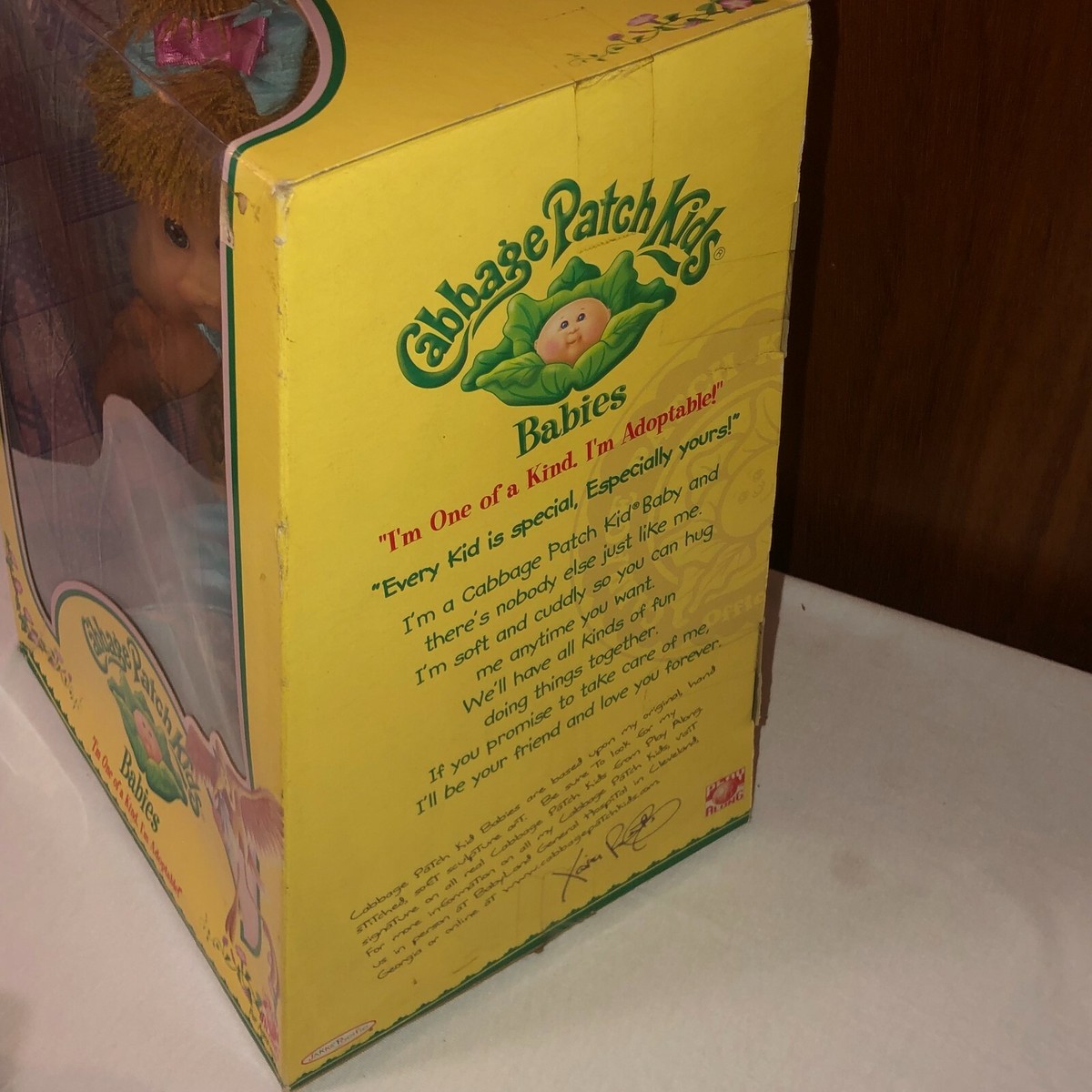 Cabbage Patch Kids Babies Baby Girl Doll Play Along Jaiden Born