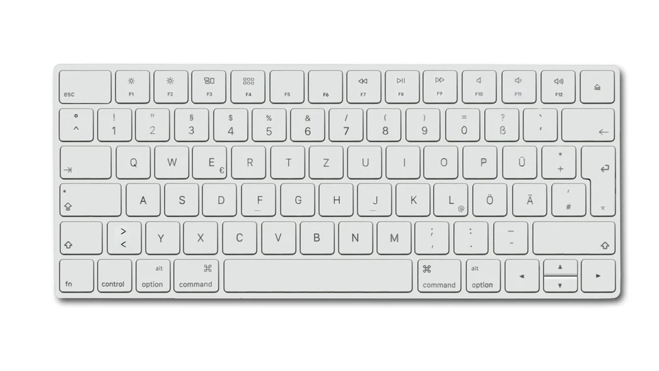 Apple Wireless Magic Keyboard - English/German/French/Dutch/Turkish MLA22LL/A - Image 3 of 4