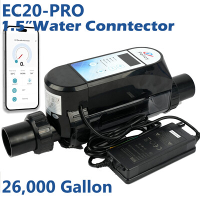 Pool System with Titanium Cell,App Control Self-Cleaning Function To 26k Gallons