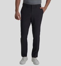 Haggar Men's Gray Smart Wash Slim-Fit Suit Pant Size 32W 30L