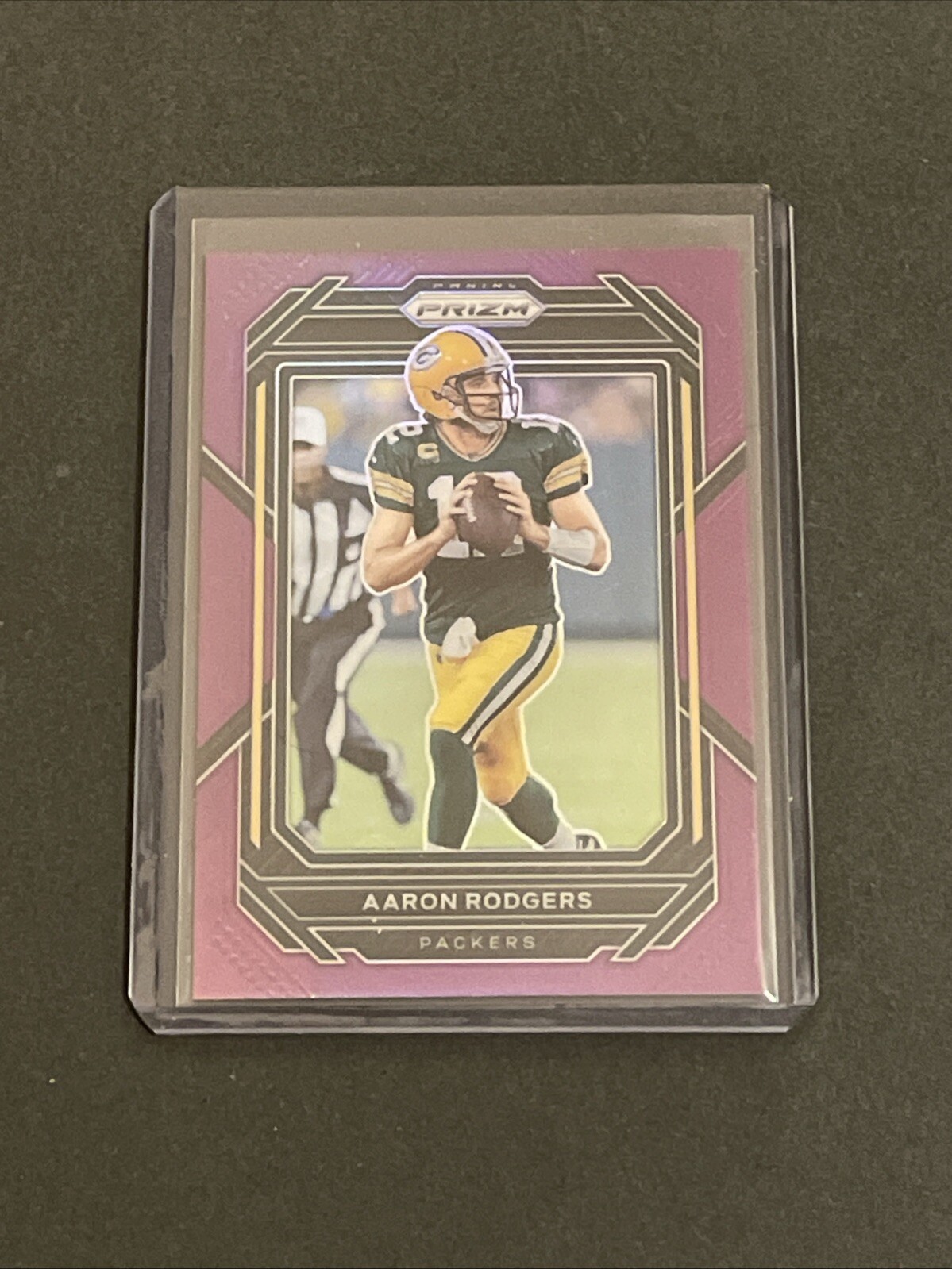 2022 Panini Prizm #103 Aaron Rodgers Purple Prizm /125 Packers PWE